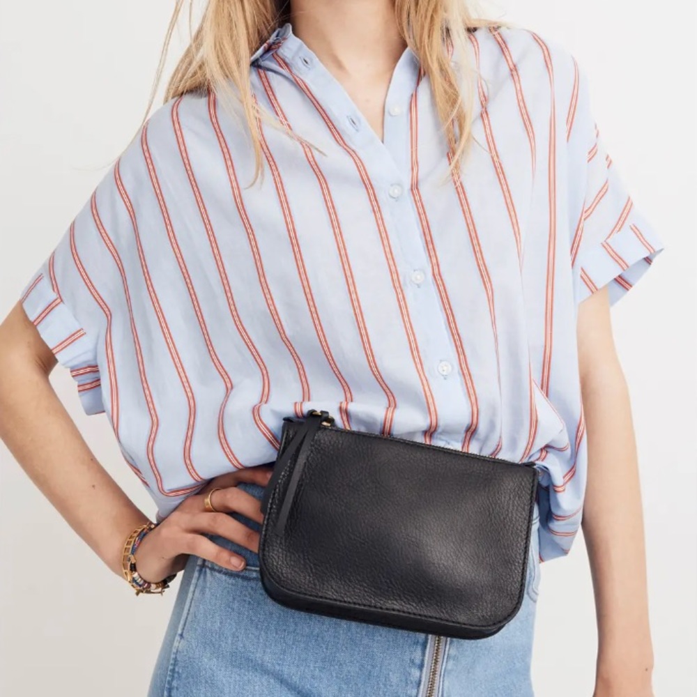 madewell - the simple pouch belt bag *flawed